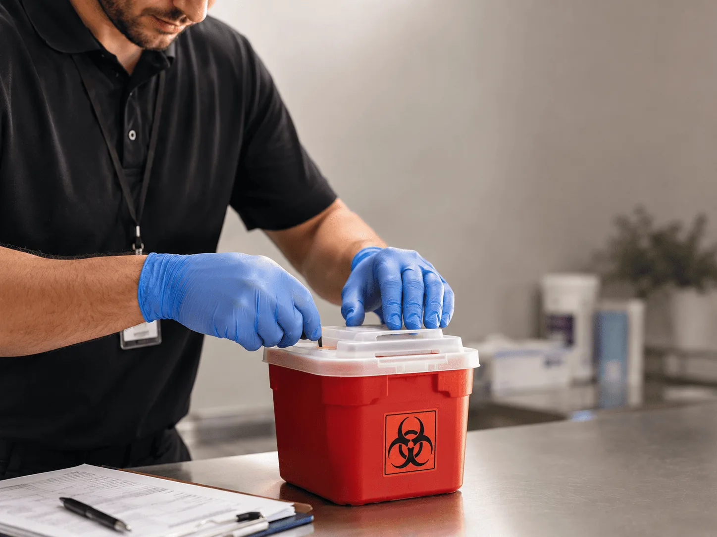 Why choose Sharps Waste Disposal in Caraway, AR